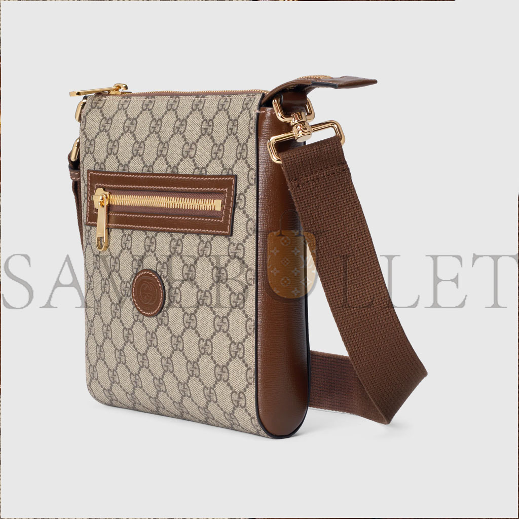 GUCCI GG SUPREME MESSENGER BAG 681021 (23.5*21*4.5cm)